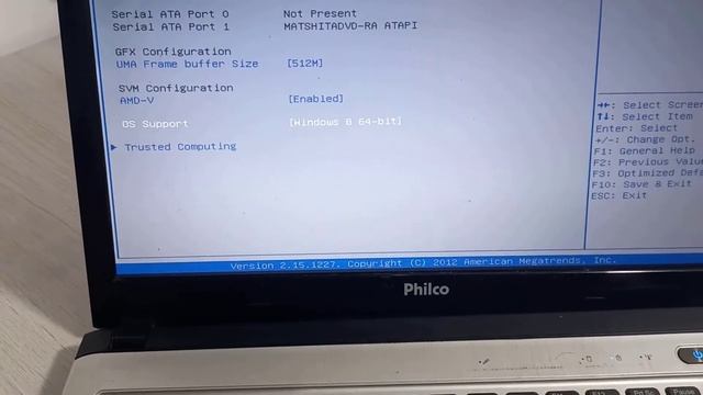 Como configurar a bios do notebook philco 14L slimbook смотреть онлайн