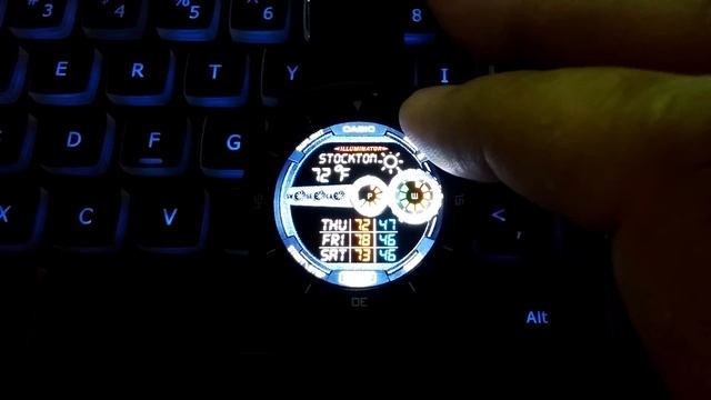 AVS G-Shock Face for Android Wear смотреть онлайн