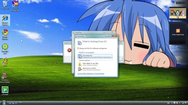 Windows Vista Okku's Nuclear Fusion Dojo Crazy Error Preview смотреть онлайн