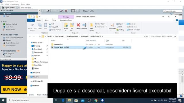 INSTALARE + ACTIVARE FILMORA 9 смотреть онлайн