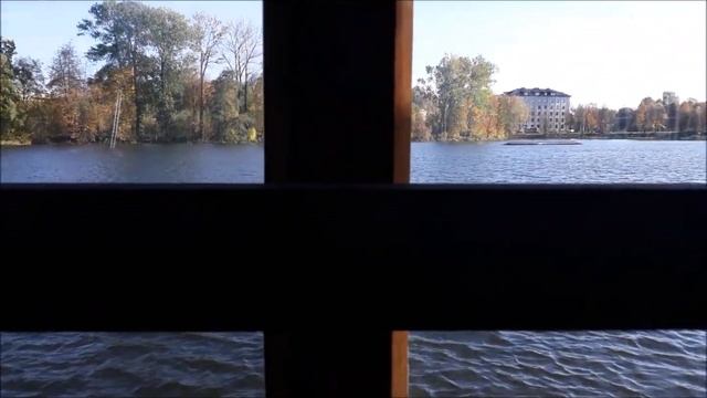 Агенскалнская бухта... Плавучая баня... Рига (09.10.18) смотреть онлайн