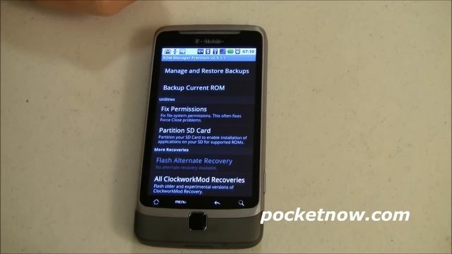 Detailed Walk-Through of ROM Manager for Android | Pocketnow смотреть онлайн