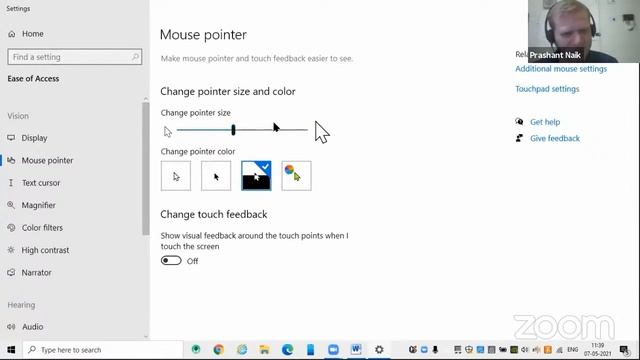 webinar on use of native low vision options available on Windows смотреть онлайн