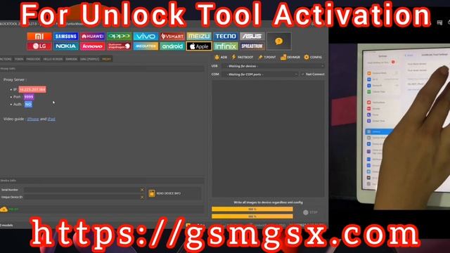 Unlock Tool OPEN Menu iCloud Remove All iOS Supported All iPhones iPADs MacBooks #gsmgsx #unlocktoo смотреть онлайн
