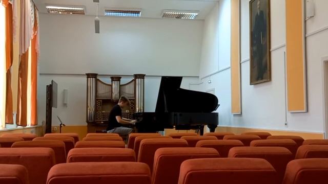 И.С.Бах "Контрапункт №10" из цикла "Искусство фуги" BWV 1080 исп. Ломов Артём смотреть онлайн