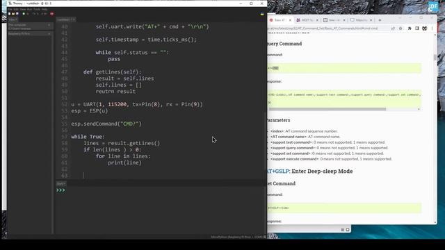 Video request: Interface ESP32 Wifi with Pi Pico using Micropython смотреть онлайн