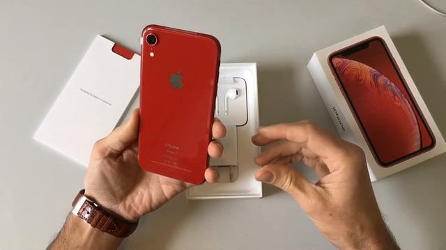 Unboxing red iPhone XR and screen test with iPhone 6s смотреть онлайн