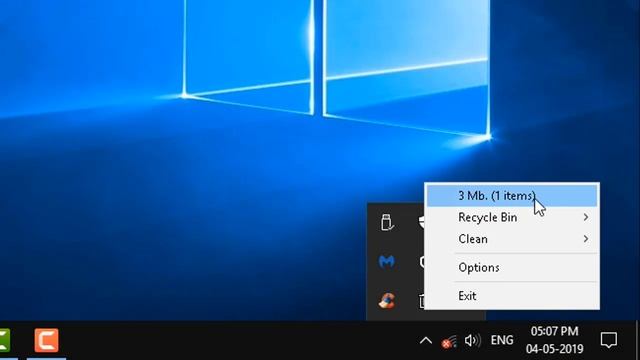 Put Recycle Bin in System Tray Notification Area |Kaise Recycle Bin ko Notification Area me lagaye смотреть онлайн