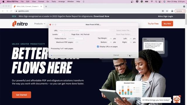Nitro PDF Pro for Mac: Converting Websites to PDF смотреть онлайн