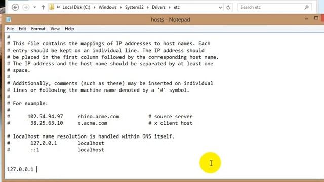 How to edit host file смотреть онлайн