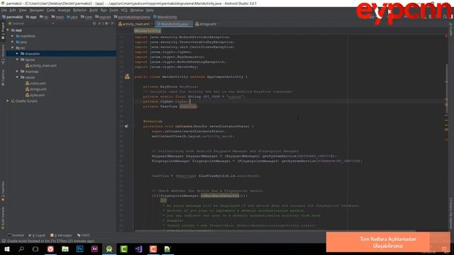 Android Studio - Fingerprint Authentication смотреть онлайн