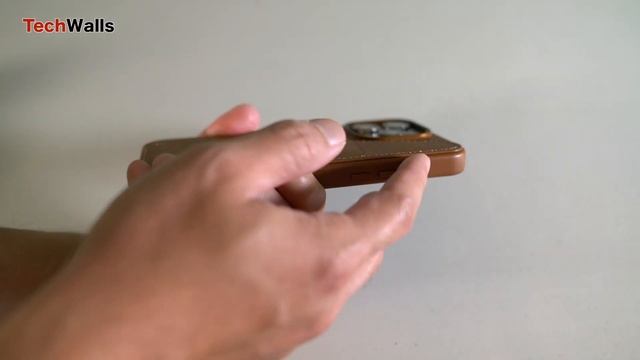 MUJJO Full Leather Wallet Case - Dark Tan for iPhone 15 Pro Max смотреть онлайн
