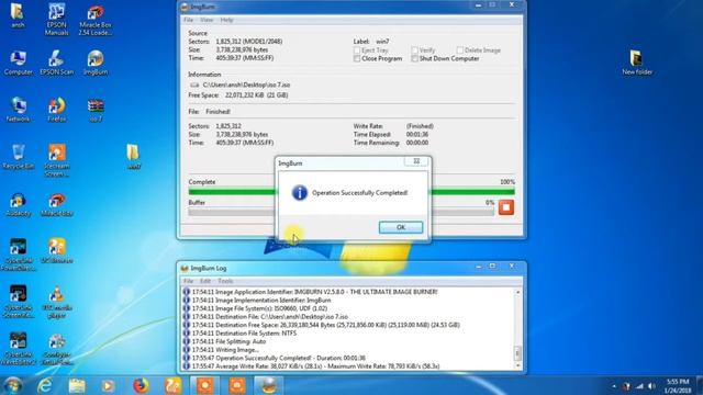 How to make a bootable pandrive |how to burn a image {.iso}file| смотреть онлайн