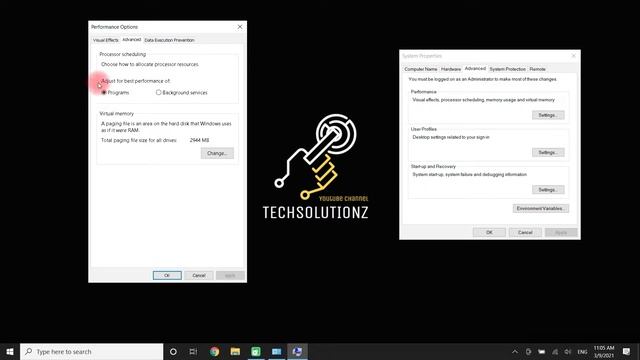 How to Make Your Computer Fast | Make Laptop Faster | Windows 10 Performance Settings | Paging Ram смотреть онлайн