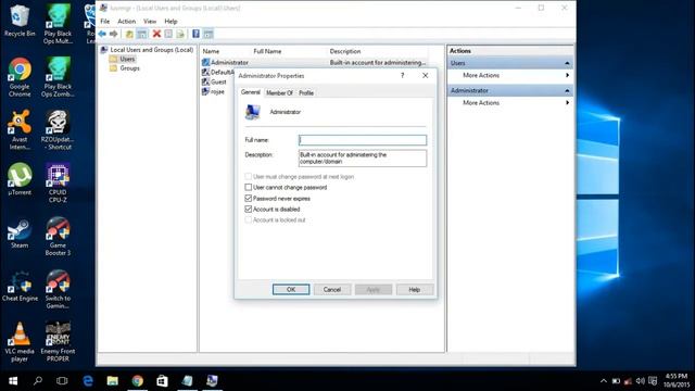 How to Activate Super Administrator Account in Windows 7,8,8 1,10 смотреть онлайн