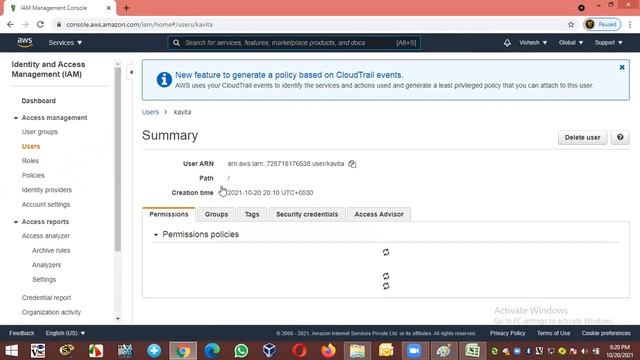 AWS IAM (Identity and Access Management) with Demo, Part-2 | IAM User in AWS Cloud смотреть онлайн