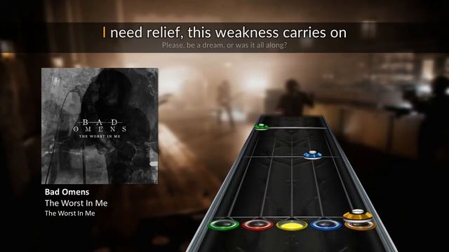 Bad Omens - The Worst In Me [Clone Hero Custom] смотреть онлайн