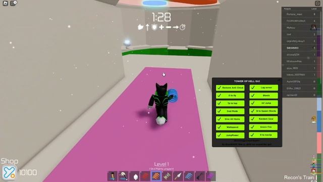 Tower of Hell Script | Pastebin | OP | Lag Server смотреть онлайн