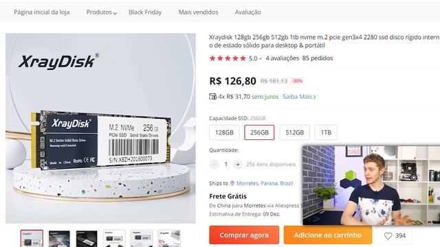 VÁRIAS PEÇAS QUASE DE GRAÇA NA BLACK FRIDAY ALIEXPRESS, COM CUPOM DE DESCONTO! CHEGA VER… (24/11) смотреть онлайн