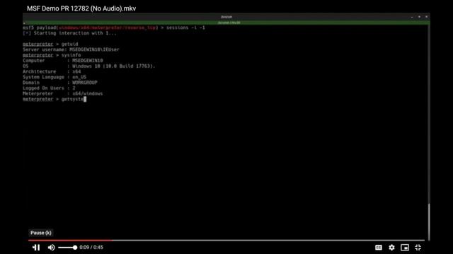 Metasploit Demo Meeting 2020-01-28 смотреть онлайн