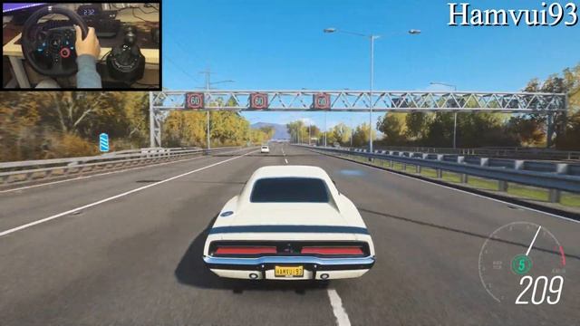Forza Horizon 4 - Dodge Charger R/T 1969 | Logitech g29 | gameplay смотреть онлайн