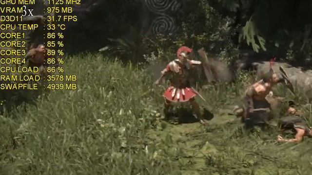 Ryse: Son of Rome (on FX 4300 + Radeon HD 7750 + 8GB RAM) [ Low Settings Gameplay Test] смотреть онлайн