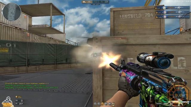 CF: M4A1-Custom Graffiti [CrossFire News] смотреть онлайн