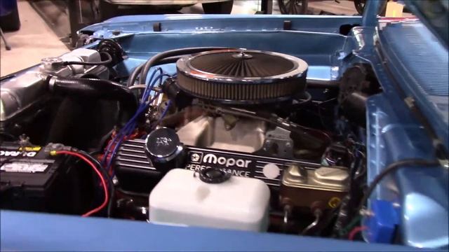 1969 Dodge Dart Blue смотреть онлайн