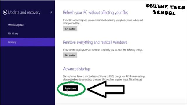 Windows 8.1 Accessing the UEFI BIOS Setup Window!! смотреть онлайн