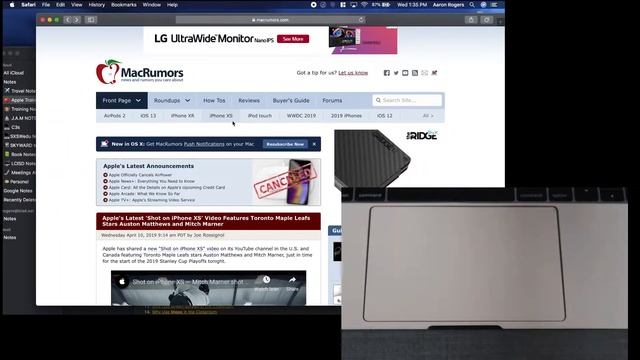 Walkthrough Of MacBook Multi-Touch Gestures смотреть онлайн