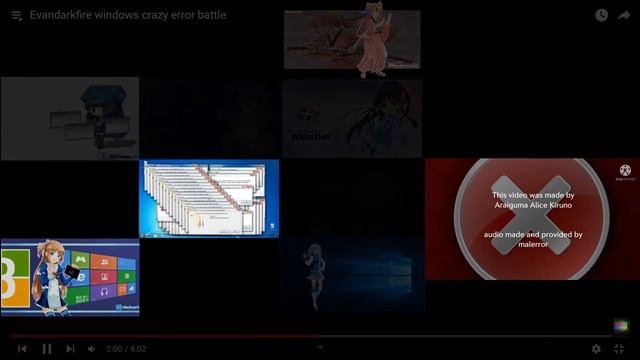 Windows Crazy Error Full Battle New Video Crazy Error смотреть онлайн