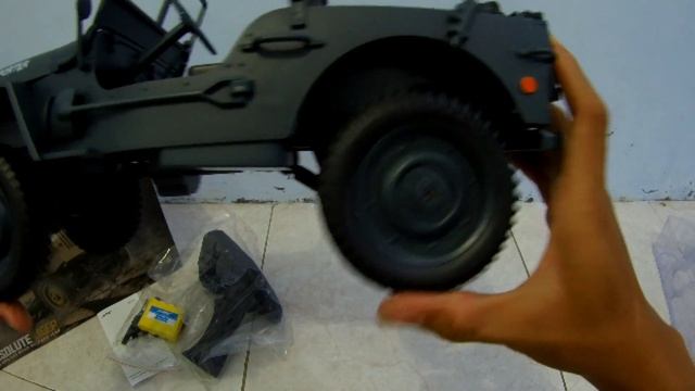 UNBOXING & REVIEW JJRC Q65 JEEP WILLYS 1/10 смотреть онлайн