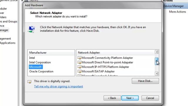 Install Loopback adapter on windows 7 смотреть онлайн
