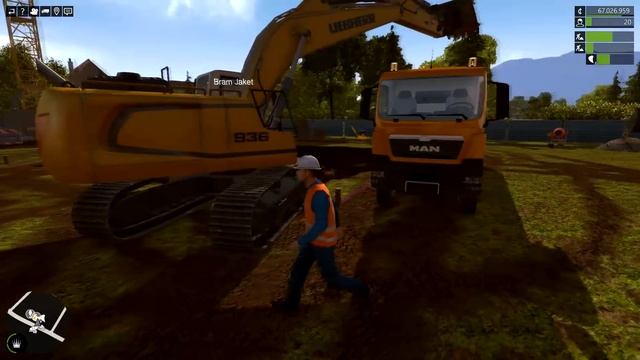 Construction Simulator: Het graven houdt niet op, niet vanzelf! смотреть онлайн