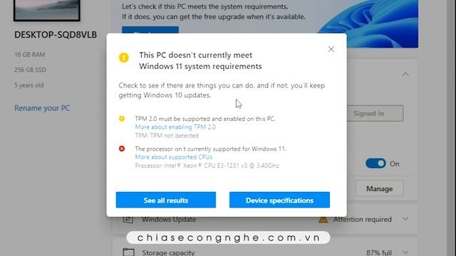 HƯỚNG DẪN SỬ DỤNG WINDOWS PC HEALTH CHECK KIỂM TRA MÁY TÍNH UPDATE LÊN WINDOWS 11 ĐƯỢC HAY KHÔNG смотреть онлайн