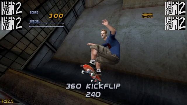 Tony Hawk's Pro Skater 2 (DC version) running on the PS Vita смотреть онлайн