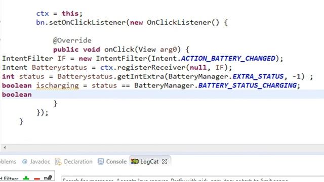 Android tutorial for beginners - 92 - Current Battery state of a device смотреть онлайн