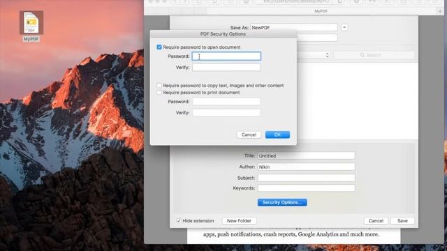 Protect PDF File from Editing [Mac Offline Trick] смотреть онлайн
