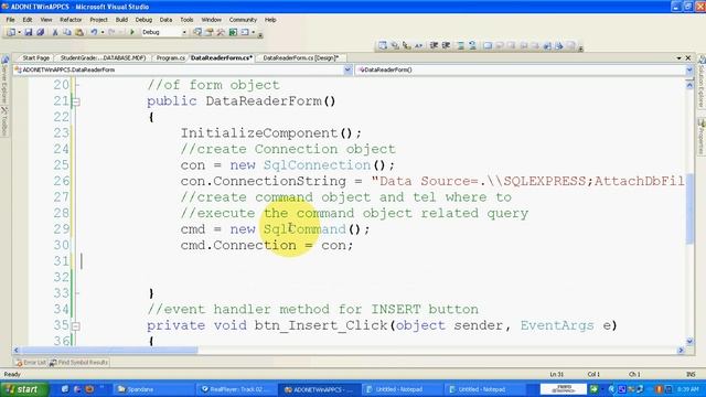 How-to-Insert Data using ADO.NET without Dataset смотреть онлайн