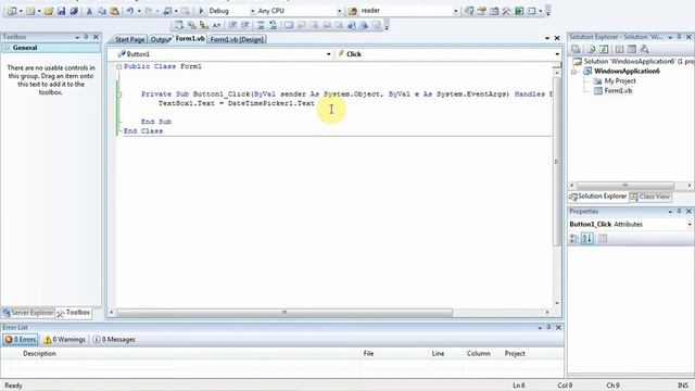 how to use datetimepicker in vb.net| hours calculator | itechsoftwareacademy смотреть онлайн