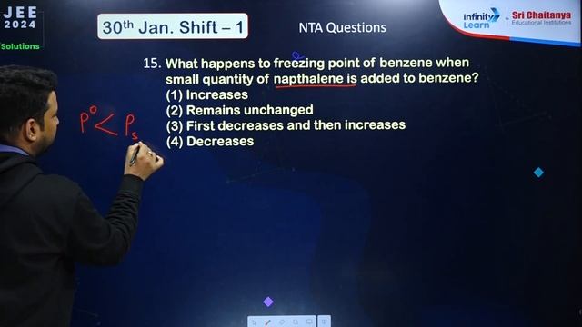 JEE Mains 2024 Chemistry Paper Solution | 30th Jan, Shift 1 | JEE Main 2024 Question Paper Solution смотреть онлайн