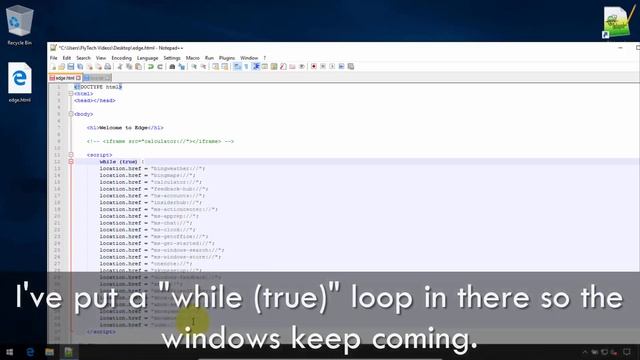 Microsoft Edge Protocol Abuse - Window Spam смотреть онлайн