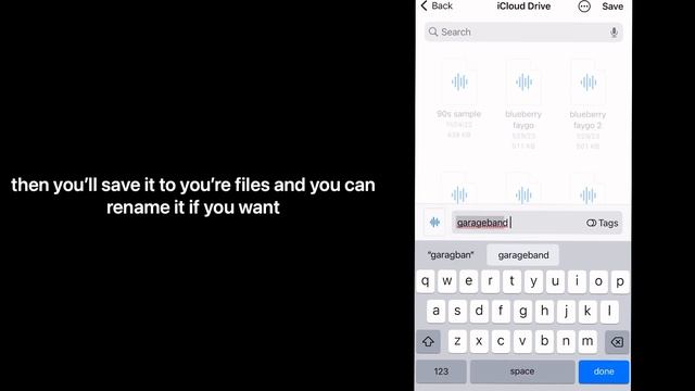How to import samples into Garageband IOS 2023 смотреть онлайн