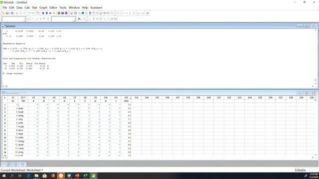 Fractional Factorial Design of Experiments DOE Data Analysis Using Minitab Explained with Example смотреть онлайн
