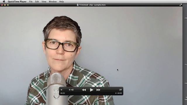 Basic Video Edits using Quicktime for Mac: Web Video смотреть онлайн