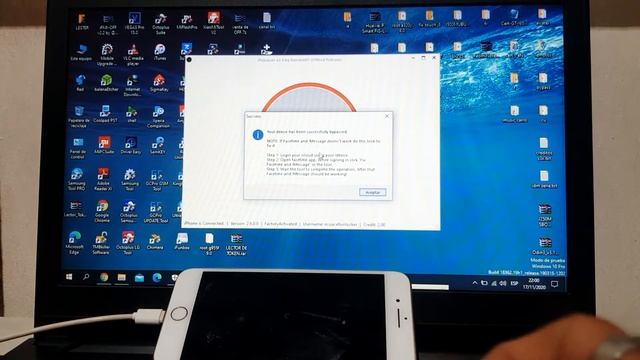 WINDOWS | NUEVO SERVICIO | BYPASS FULL UNTHETERED + NOTIFICACIONES + ICLOUD + SIRI (IOS 12/13/14) смотреть онлайн