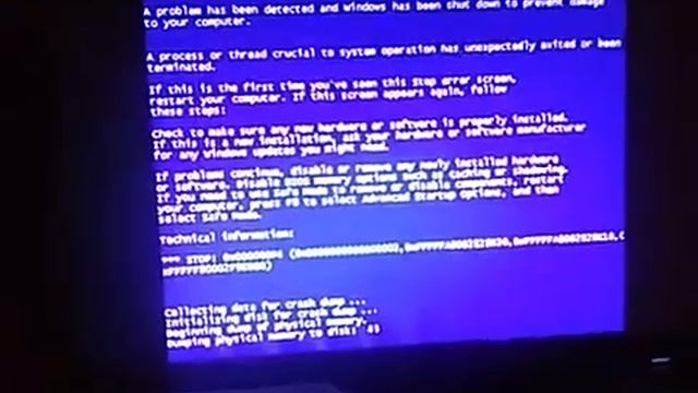 Windows 7 BSOD REUPLOADED смотреть онлайн