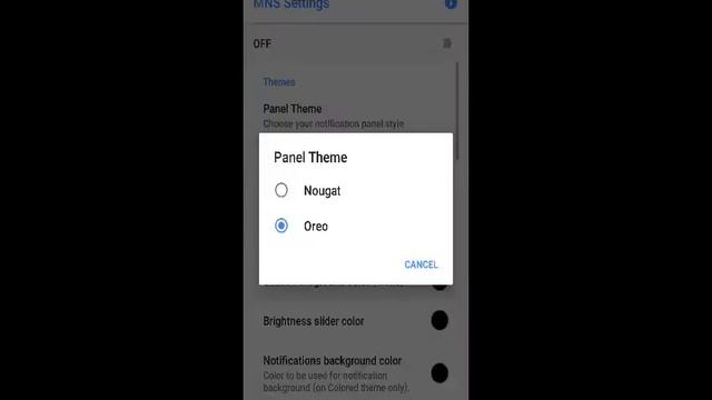 Notification shade changed like NOUGAT OREO Without Root смотреть онлайн