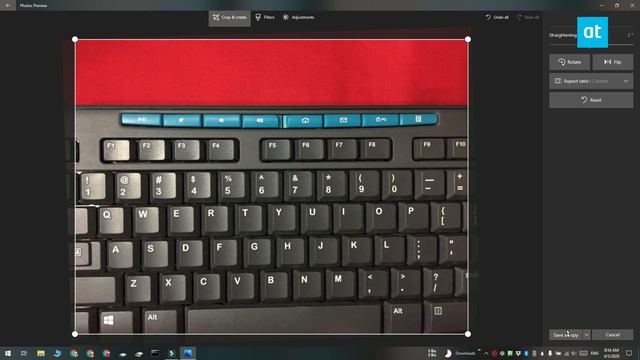 How to straighten a photo on Windows 10 смотреть онлайн