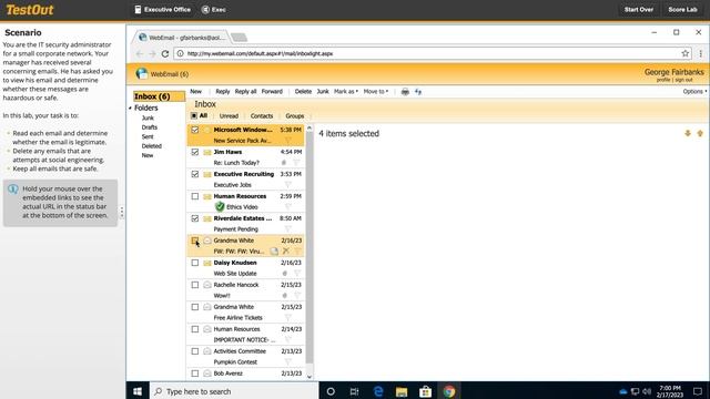 TestOut Network Pro Lab 12.4.5 Tutorial смотреть онлайн